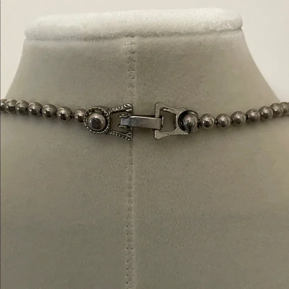 Artisan Silver and Multicolor Thunderbird Necklace - Picture 3 of 6